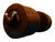 Super-Slim Dumbell Collars shown in use on a fully loaded Heavy-Duty Olympic Dumbell handle. Weights and collars sold separately. Heavy-Duty Olympic Dumbells