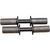 Here's an image of a shorter (16") pair of GymRatZ Olympic Dumbells. As standard, our Olympic Dumbells are 20", so you MUST inform us if you'd like another size! Heavy-Duty Olympic Dumbells
