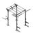Illustration of a single cube with many of the optional attachments we offer. Attachments sold separately (see 'You will also want...'). 'Build Your Own' CrossFit Training Rig